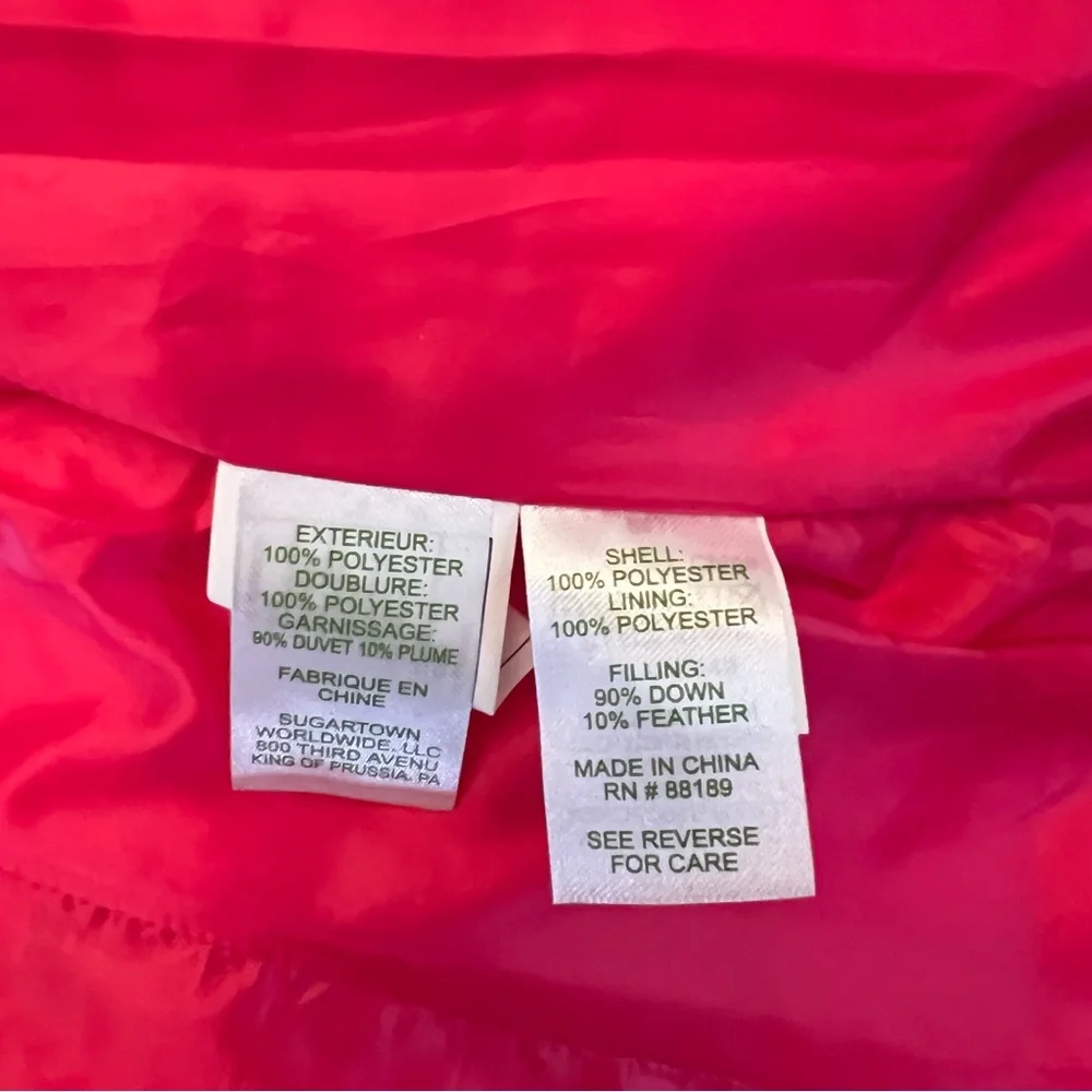 Lily Pulitzer Floral Striped Women's Puffer Vest -NWOT - Picture 8 of 10